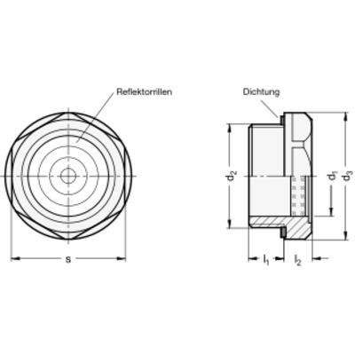 Hochdruck Ölaugen mit Sechskantkörper aus Edelstahl 1.4404, bis 300°C und 40 bar