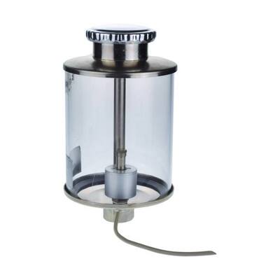 OBH-Ölbehälter mit Plexiglaszylinder 100 mm Durchmesser, Inhalt 1000 ml