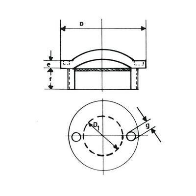 Ölaugen aus Polyacryl