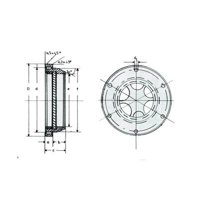 Ölaugen zum Anschrauben aus Messing, 125 mm Durchmesser