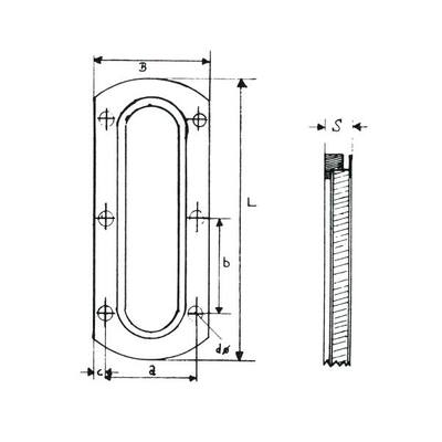 Ölstandsfenster aus Leichtmetall mit Naturglas