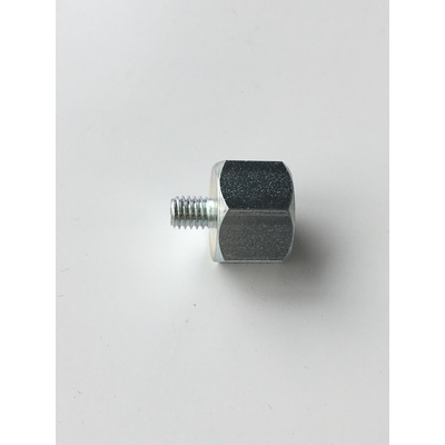 Reduzierstück Nr.19, Stahl verzinkt, Länge: 20 mm IG- G1/4" x AG- M6x1,0, SW 17